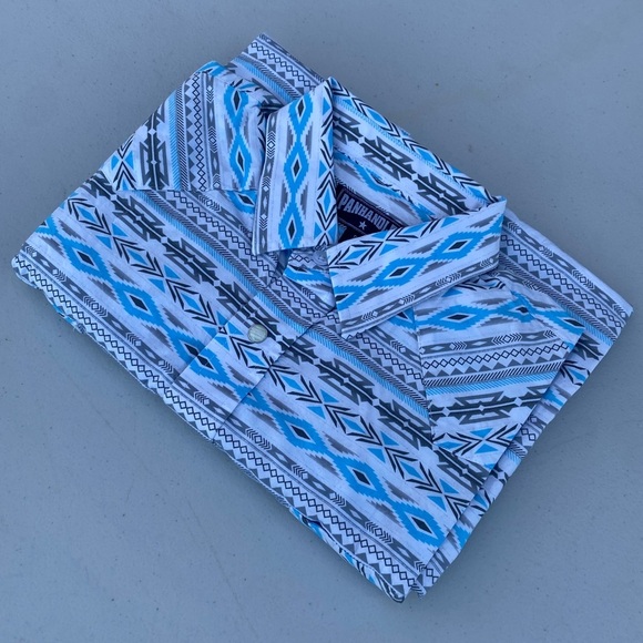 Patterned Button Down Longsleeve - Picture 1 of 4